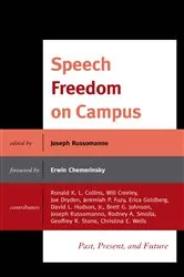 Book cover of Speech Freedom on Campus by Joseph Russomanno
