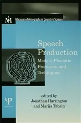 Book cover of Speech Production by Jonathan Harrington