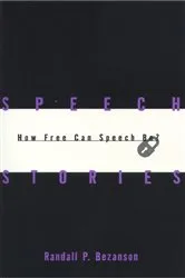 Book cover of Speech Stories by Randall P. Bezanson