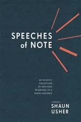 Book cover of Speeches of Note by Unknown