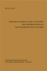 Book cover of Spektraldarstellung linearer Transformationen des Hilbertschen Raumes by Unknown