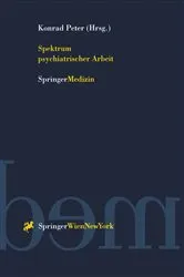 Book cover of Spektrum psychiatrischer Arbeit by Konrad Peter
