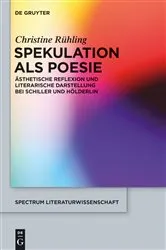 Book cover of Spekulation als Poesie by Christine Rühling