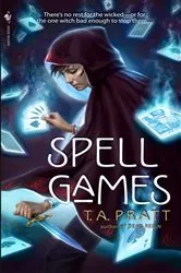 Book cover of Spell Games by T.A. Pratt