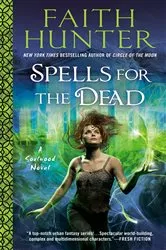 Book cover of Spells for the Dead by Faith Hunter