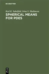 Book cover of Spherical Means for PDEs by Karl K. Sabelfeld