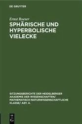 Book cover of Sphärische und hyperbolische Vielecke by Ernst Roeser