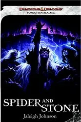 Book cover of Spider and Stone by Jaleigh Johnson