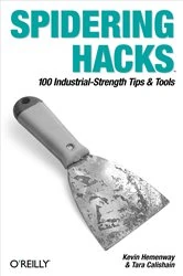 Book cover of Spidering Hacks by Morbus Iff