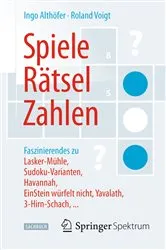 Book cover of Spiele, Rätsel, Zahlen by Unknown