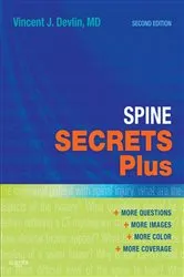 Book cover of Spine Secrets Plus (2nd ed.) by Vincent J. Devlin MD