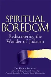 Book cover of Spiritual Boredom by Dr. Erica Brown
