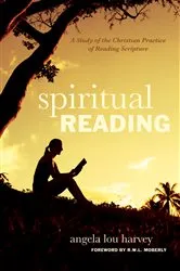 Book cover of Spiritual Reading by Angela Lou Harvey