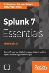 Book cover of Splunk 7 Essentials (3rd ed.) by J-P Contreras