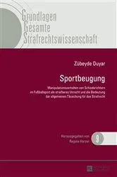 Book cover of Sportbeugung by Regina Harzer