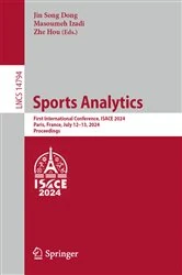 Book cover of Sports Analytics by Jin Song Dong