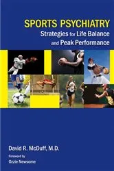 Book cover of Sports Psychiatry by David R. McDuff