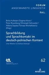 Book cover of Sprachbildung und Sprachkontakt im deutsch-polnischen Kontext by Gesell. für Angewandte Linguistik e.V.