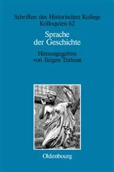 Book cover of Sprache der Geschichte by Jürgen Trabant