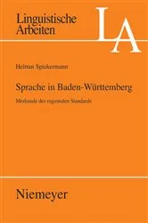 Book cover of Sprache in Baden-Württemberg by Unknown