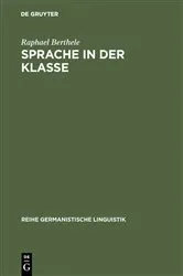 Book cover of Sprache in der Klasse by Unknown