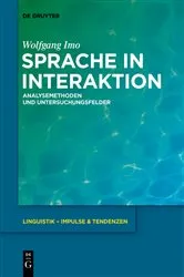 Book cover of Sprache in Interaktion by Unknown