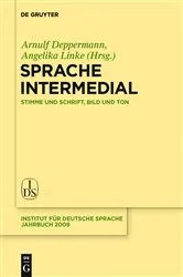 Book cover of Sprache intermedial by Arnulf Deppermann