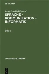 Book cover of Sprache – Kommunikation – Informatik. Band 1 by Unknown
