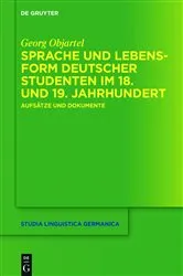 Book cover of Sprache und Lebensform deutscher Studenten im 18. und 19. Jahrhundert by Unknown