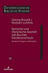 Book cover of Sprache und literarische Gestalt des Buches Deuteronomium by Unknown
