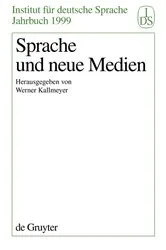 Book cover of Sprache und Neue Medien by Werner Kallmeyer