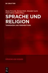 Book cover of Sprache und Religion by Maria Fritzsche
