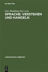 Book cover of Sprache: Verstehen und Handeln by Unknown