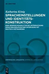 Book cover of Spracheinstellungen und Identitätskonstruktion by Katharina König