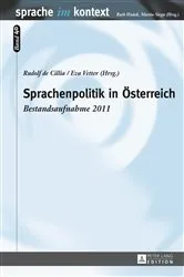 Book cover of Sprachenpolitik in Oesterreich by Unknown