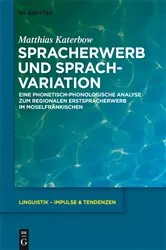 Book cover of Spracherwerb und Sprachvariation by Matthias Katerbow