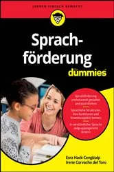 Book cover of Sprachförderung für Dummies by Esra Hack-Cengizalp