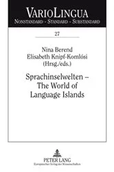 Book cover of Sprachinselwelten – The World of Language Islands by Klaus J. Mattheier