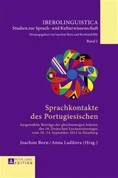 Book cover of Sprachkontakte des Portugiesischen by Joachim Born