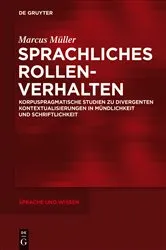 Book cover of Sprachliches Rollenverhalten by Unknown