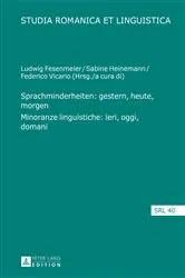 Book cover of Sprachminderheiten: gestern, heute, morgen- Minoranze linguistiche: ieri, oggi, domani by Elmar Schafroth