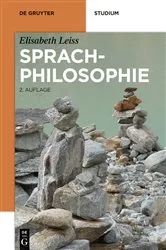 Book cover of Sprachphilosophie by Elisabeth Leiss
