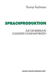 Book cover of Sprachproduktion by Unknown