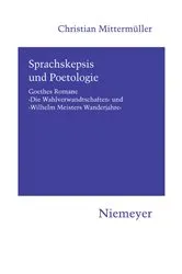 Book cover of Sprachskepsis und Poetologie by Christian Mittermüller