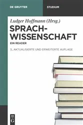 Book cover of Sprachwissenschaft (3rd ed.) by Unknown