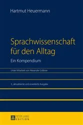 Book cover of Sprachwissenschaft fuer den Alltag. Ein Kompendium by Hartmut Heuermann