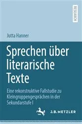 Book cover of Sprechen über literarische Texte by Jutta Hanner