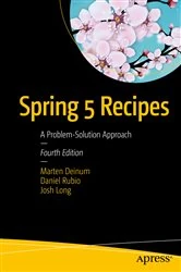 Book cover of Spring 5 Recipes (4th ed.) by Marten Deinum