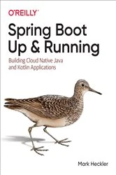 Book cover of Spring Boot: Up and Running by Mark Heckler