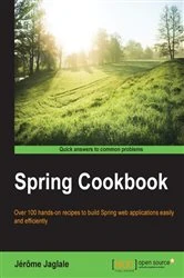 Book cover of Spring Cookbook by Jérôme Jaglale